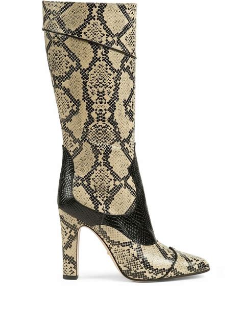 gucci snake leather sandals|gucci boots snake bottom.